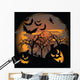 Scary Halloween Wall Mural