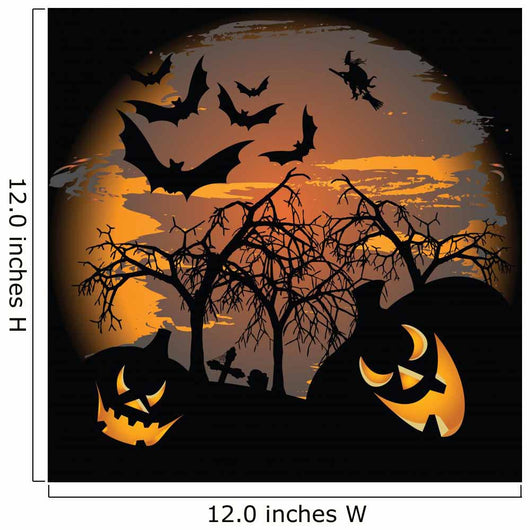 Scary Halloween Wall Mural