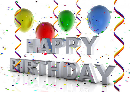 Happy Birthday Wall Mural