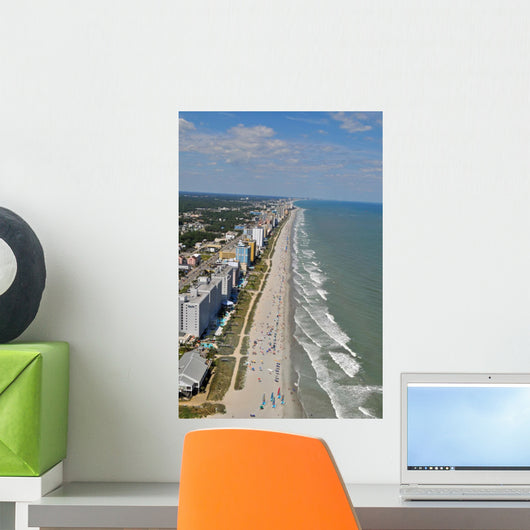 Aerial Myrtle Beach Coastline