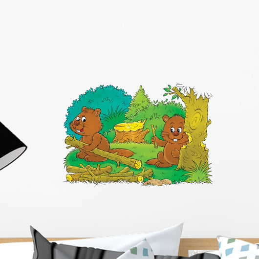 Beavers Wall Decal