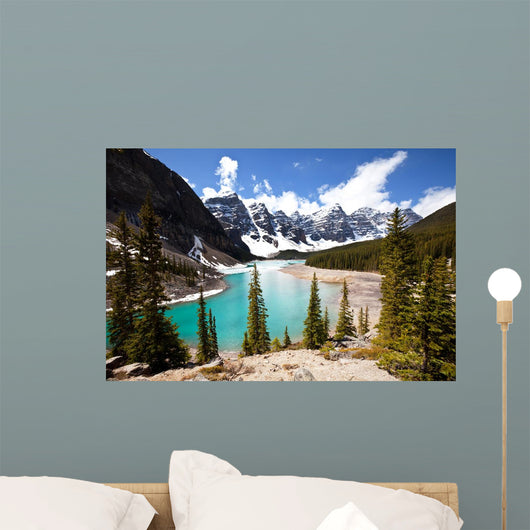Moraine lake in Canada Wall Mural