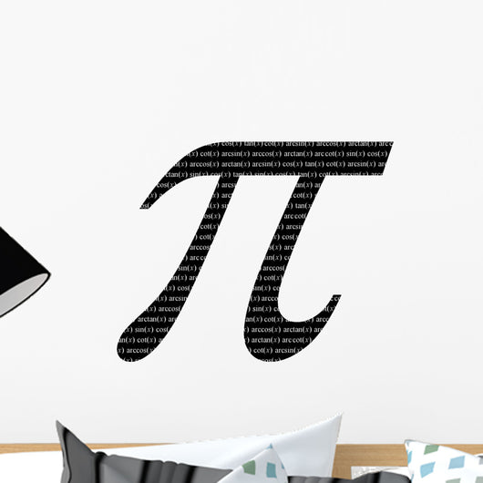 Pi Wall Decal