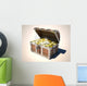 Treasure Chest 3D Illustration Wall Mural