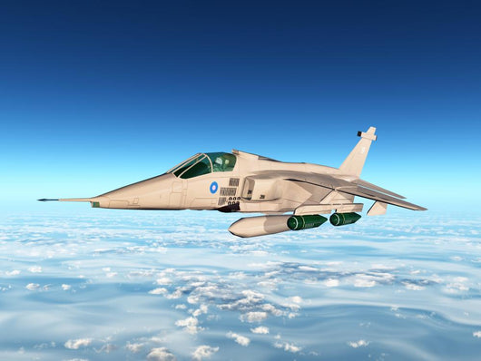Jaguar Fighter Jet Wall Mural