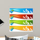 Exercising Mother Banners Wall Mural