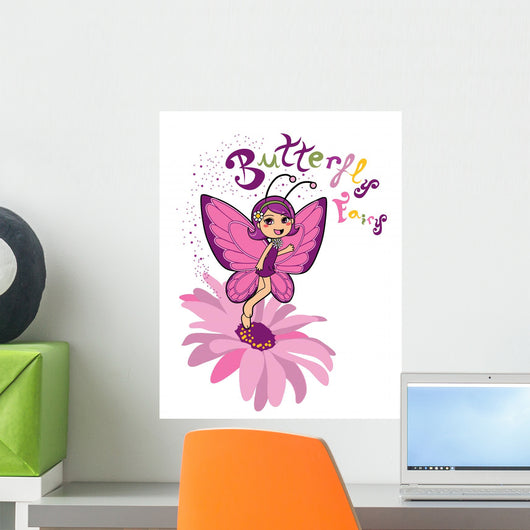 Butterfly Fairy Smiling