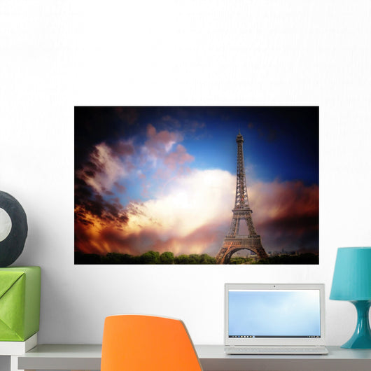 Eifel Tower - Paris France Wall Mural