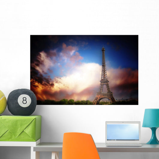 Eifel Tower - Paris France Wall Mural