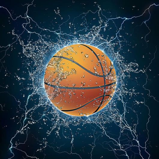 Basketball Ball Wall Mural