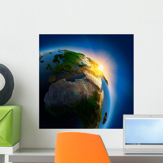 Sunrise over Earth Outer