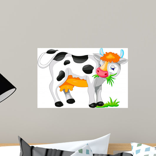 Cute Cow Wall Decal