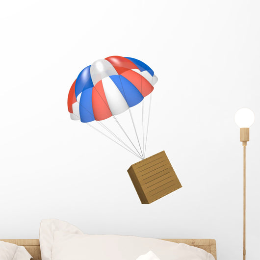 parachute france Wall Decal