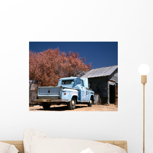 Old and Rusty Chevrolet Wall Mural