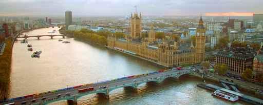 Aerial Big Ben Wall Decal
