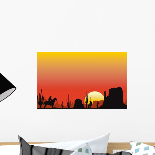 Monument Valley Sunset Landscape