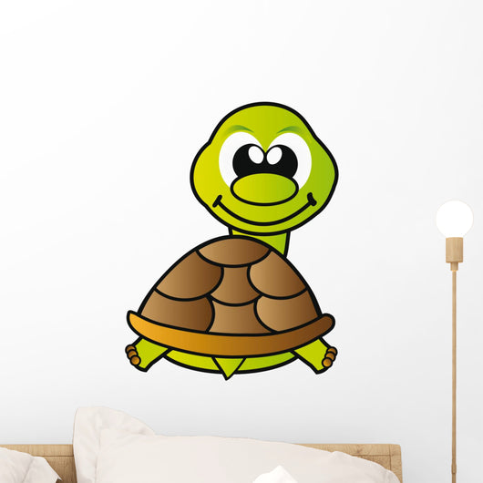 Turtle White Wall Decal