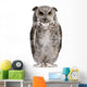 Great Horned Owl Bubo Virginianus Subarcticus Wall Decal