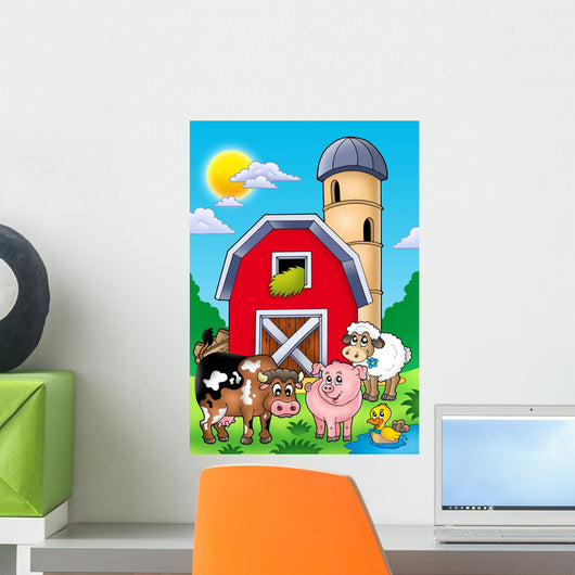 Big Red Barn with