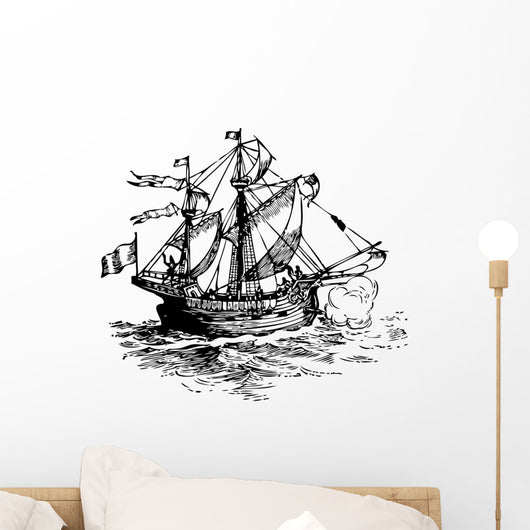 Sailboat Wall Decal