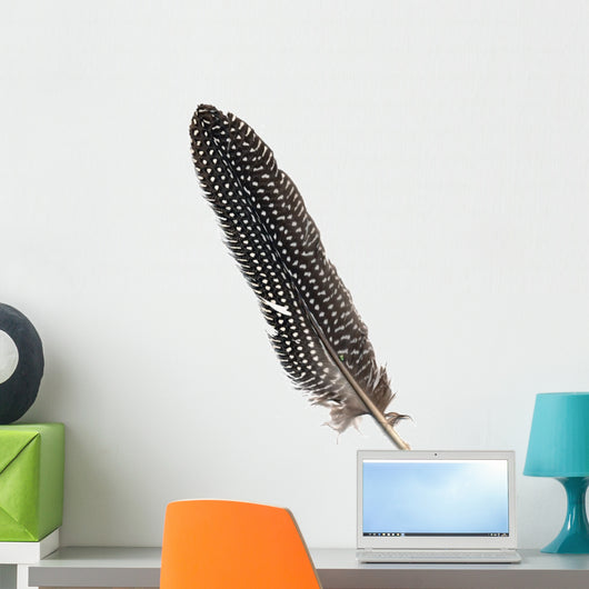 Guinea Fowl Plume Wall Mural