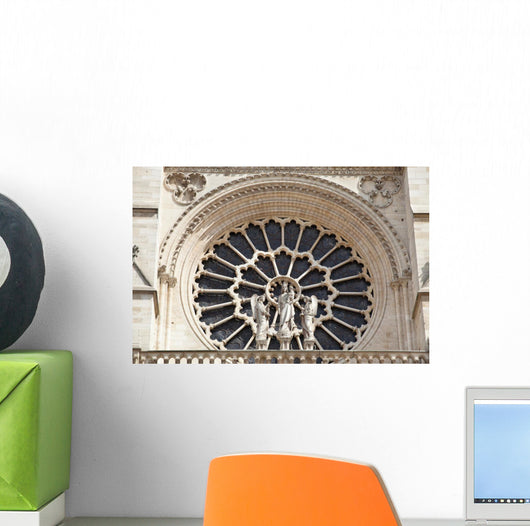 Notre Dame of Paris Virgin and Kid Wall Mural