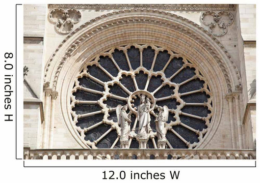 Notre Dame of Paris Virgin and Kid Wall Mural
