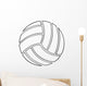 Volleyball Vinyl Ready Vector