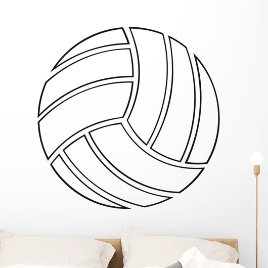 Volleyball Vinyl Ready Vector