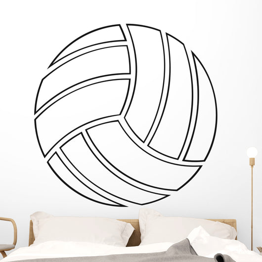 Volleyball Vinyl Ready Vector