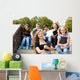 Teenagers with books Wall Mural