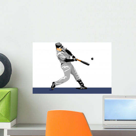 Baseball Wall Decal