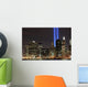 Lowers Manhattan Skyline and the Towers Of Lights Wall Mural