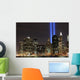 Lowers Manhattan Skyline and the Towers Of Lights Wall Mural