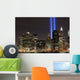 Lowers Manhattan Skyline and the Towers Of Lights Wall Mural