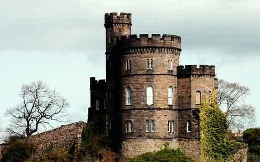 Ancient Castle Wall Decal
