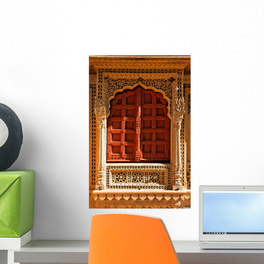 India Rajasthan Jaisalmer Jain Temple Wall Mural
