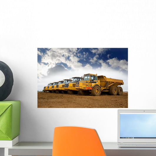Row Yellow Heavy Tipper