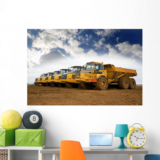 Row Yellow Heavy Tipper