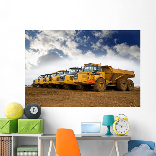 Row Yellow Heavy Tipper