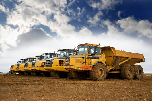 Row Yellow Heavy Tipper