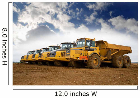 Row Yellow Heavy Tipper