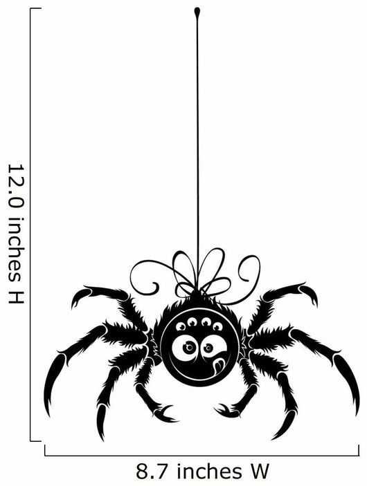 Spider Contour Wall Decal