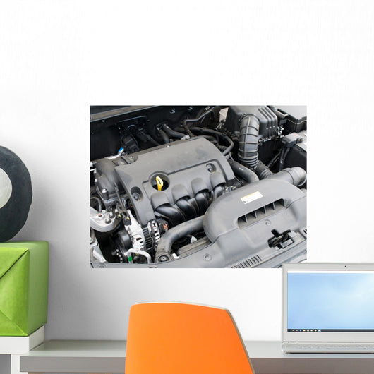 Car Engine Wall Mural