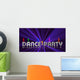 Dance Party 1 Wall Mural