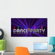 Dance Party 1 Wall Mural