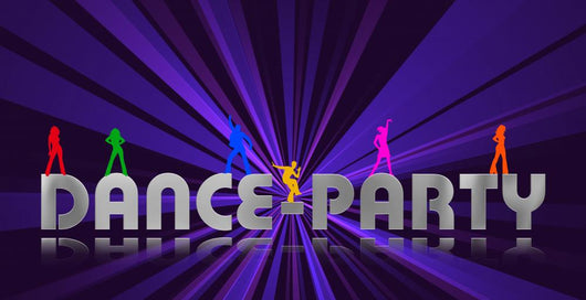 Dance Party 1 Wall Mural