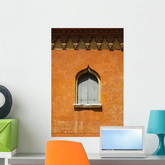 Window of Castle Wall Mural