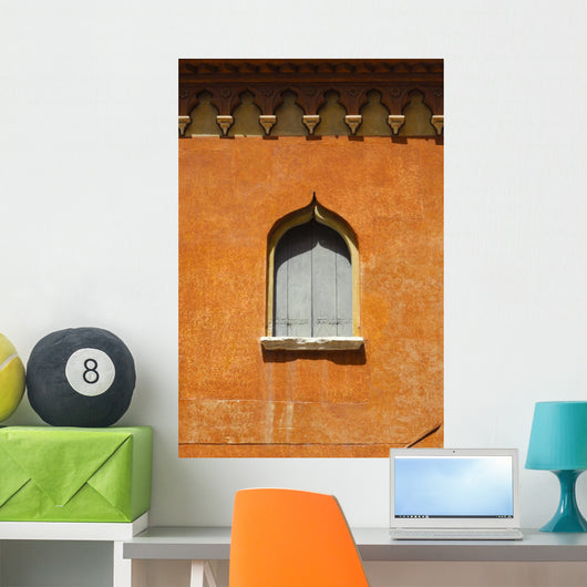 Window of Castle Wall Mural