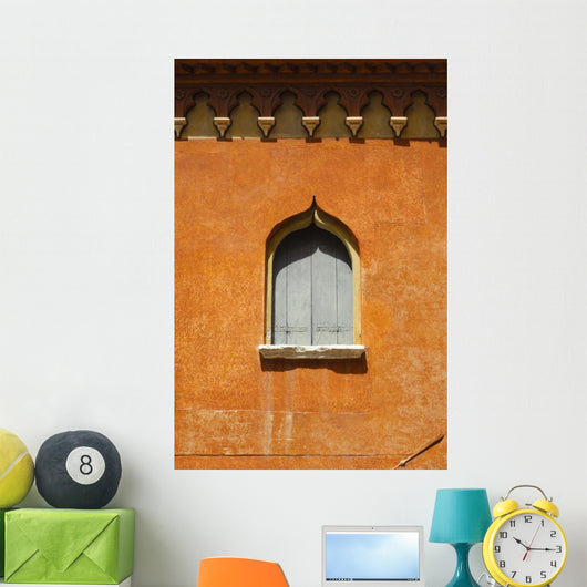 Window of Castle Wall Mural